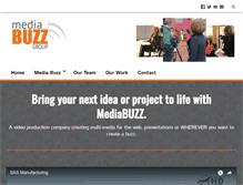 Tablet Screenshot of mediabuzzgroup.com